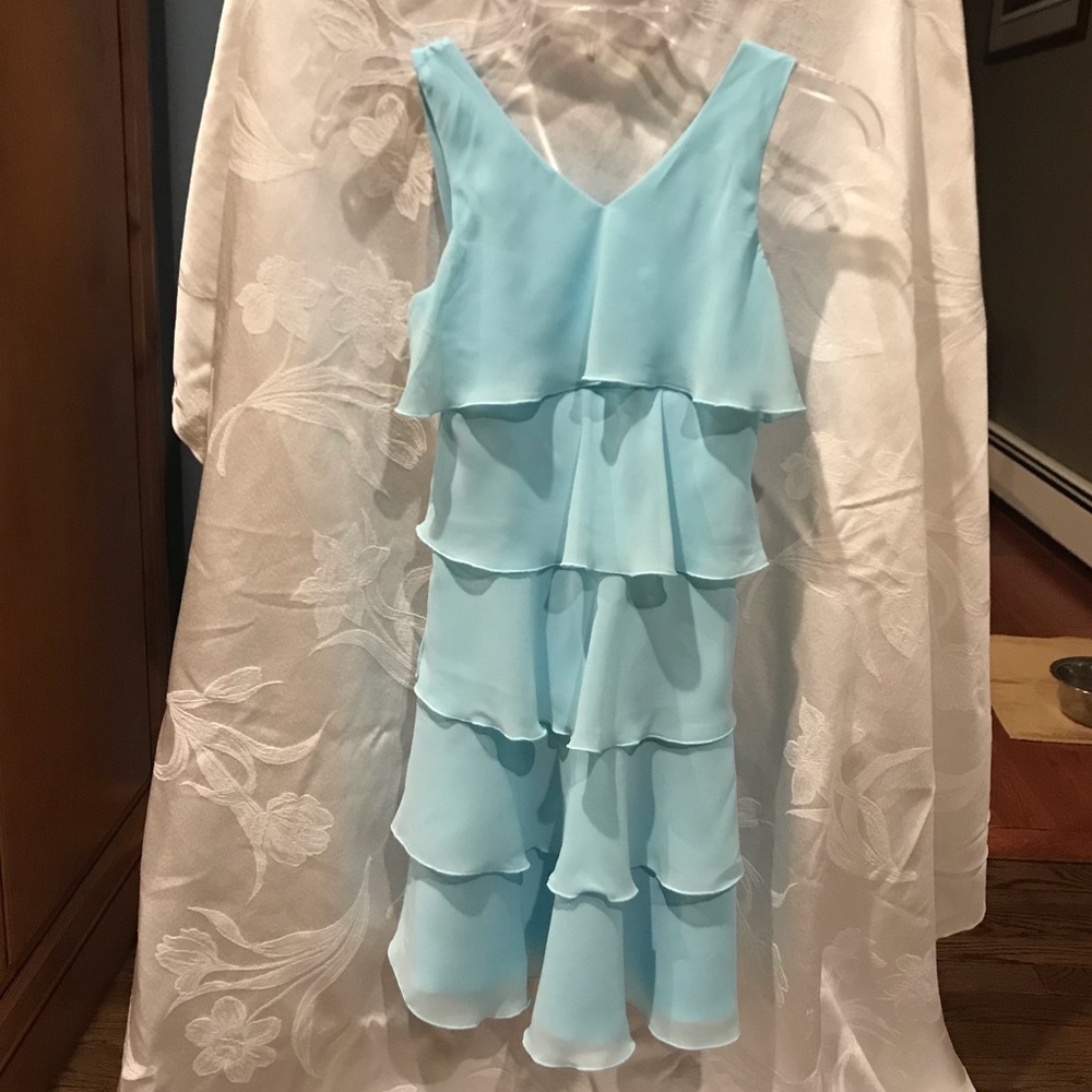 Girls Dress. Excellent condition. Aqua, size 10